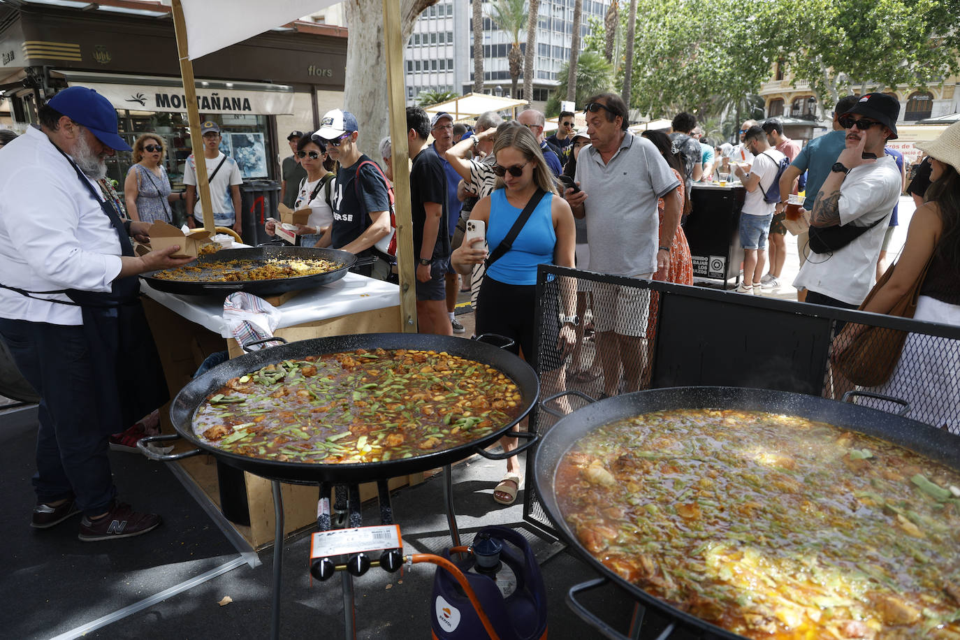 Fotos del festival Tastarros en la plaza del Ayuntamiento de Valencia