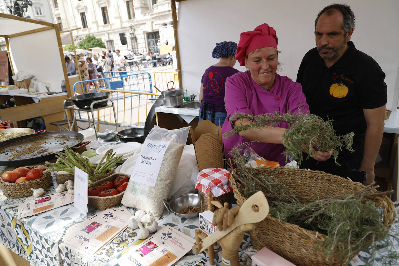 Fotos del festival Tastarros en la plaza del Ayuntamiento de Valencia