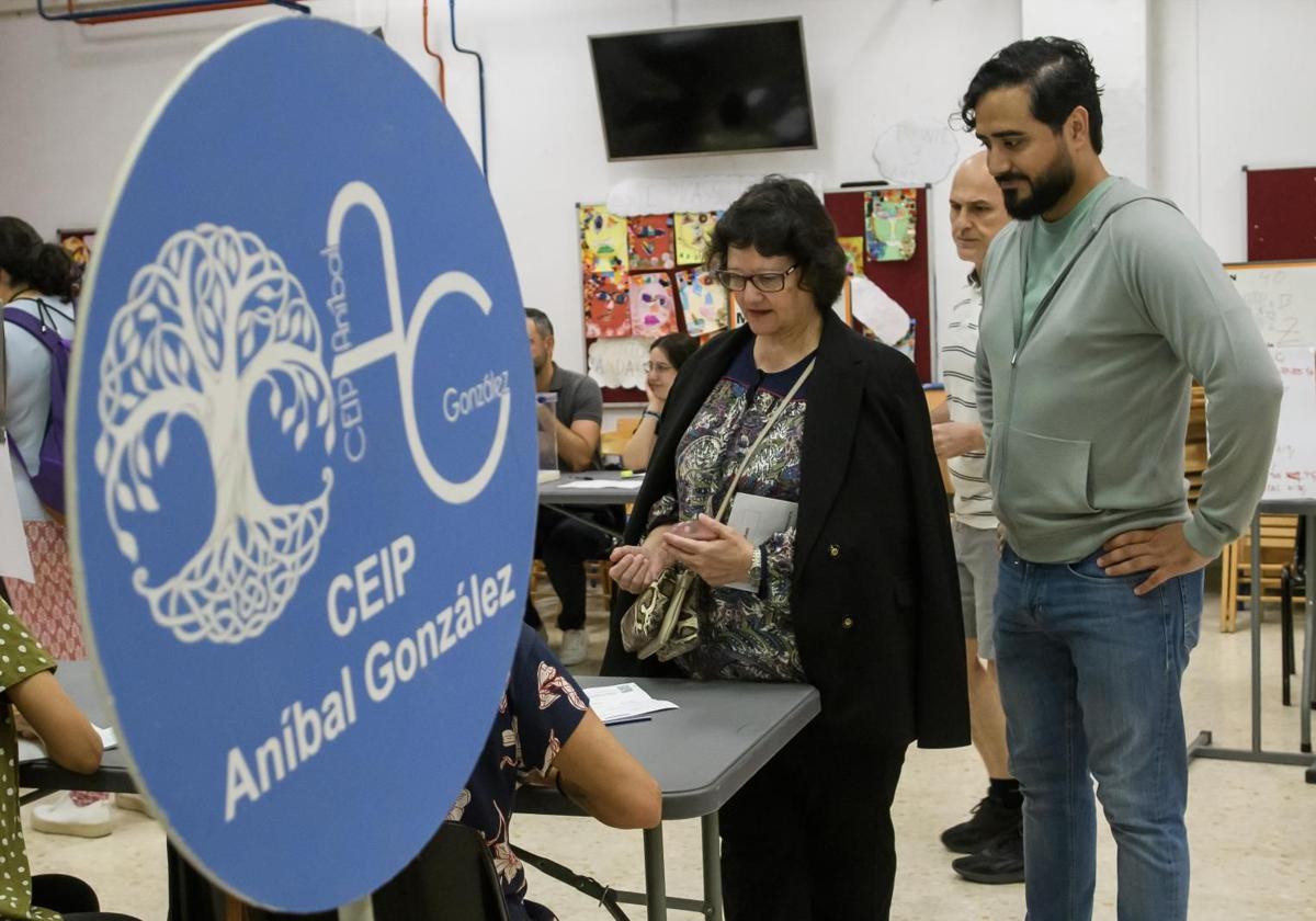 Alvise Pérez este domingo tras votar.