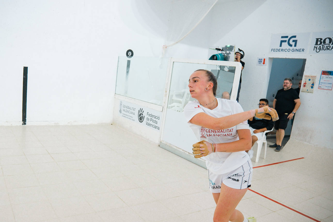 Fotos de Victoria, campeona del Individual femenino de pilota valenciana