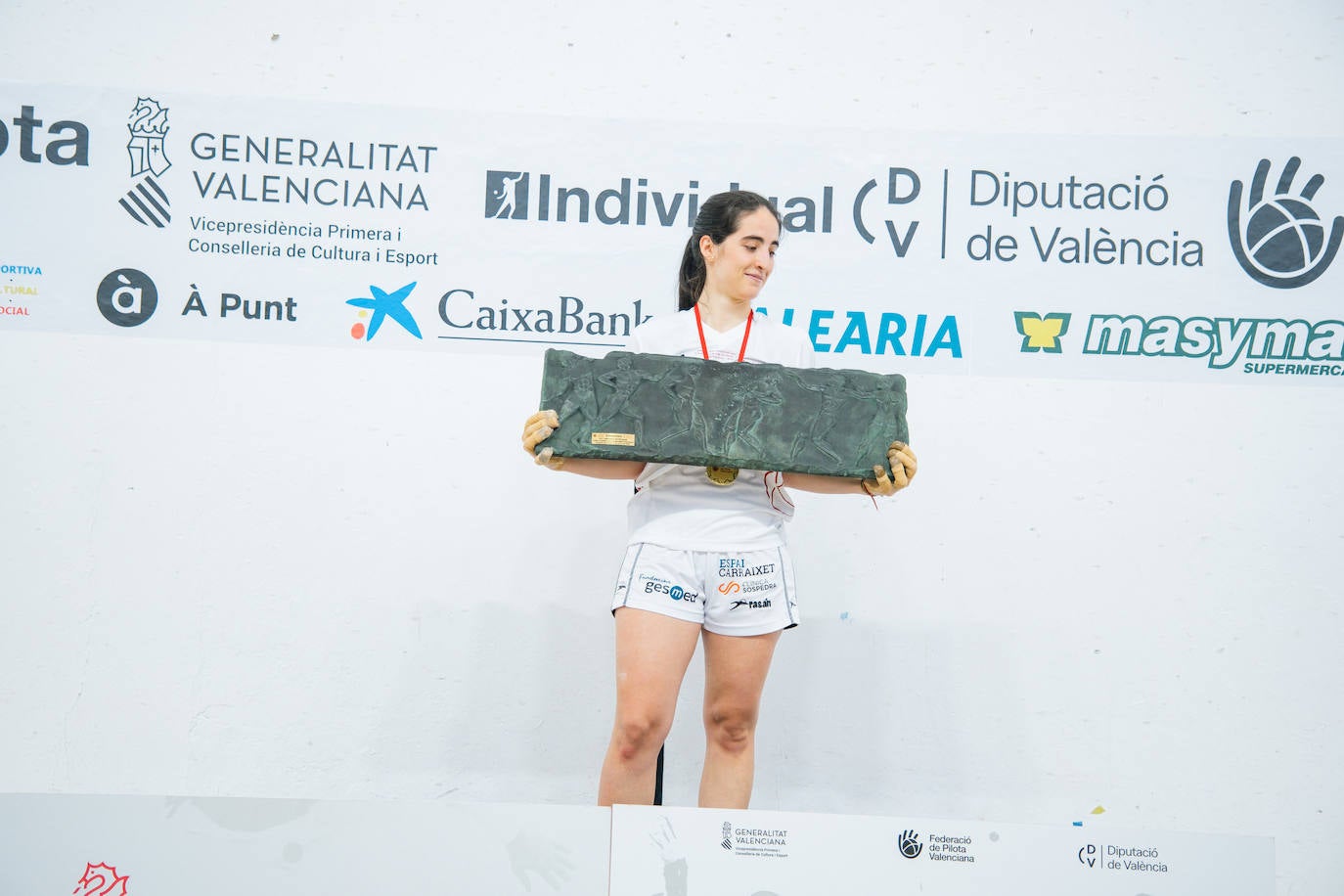 Fotos de Victoria, campeona del Individual femenino de pilota valenciana