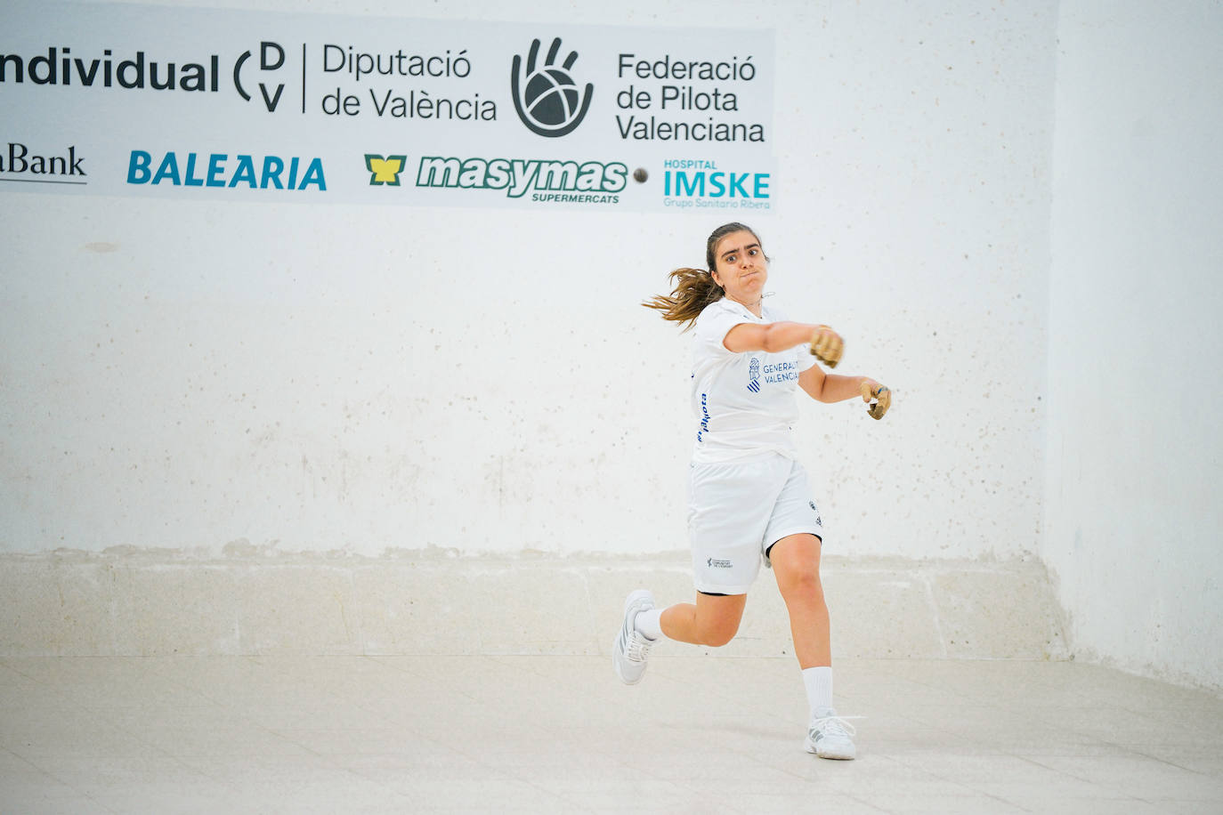 Fotos de Victoria, campeona del Individual femenino de pilota valenciana