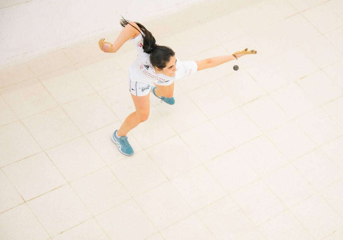 Fotos de Victoria, campeona del Individual femenino de pilota valenciana