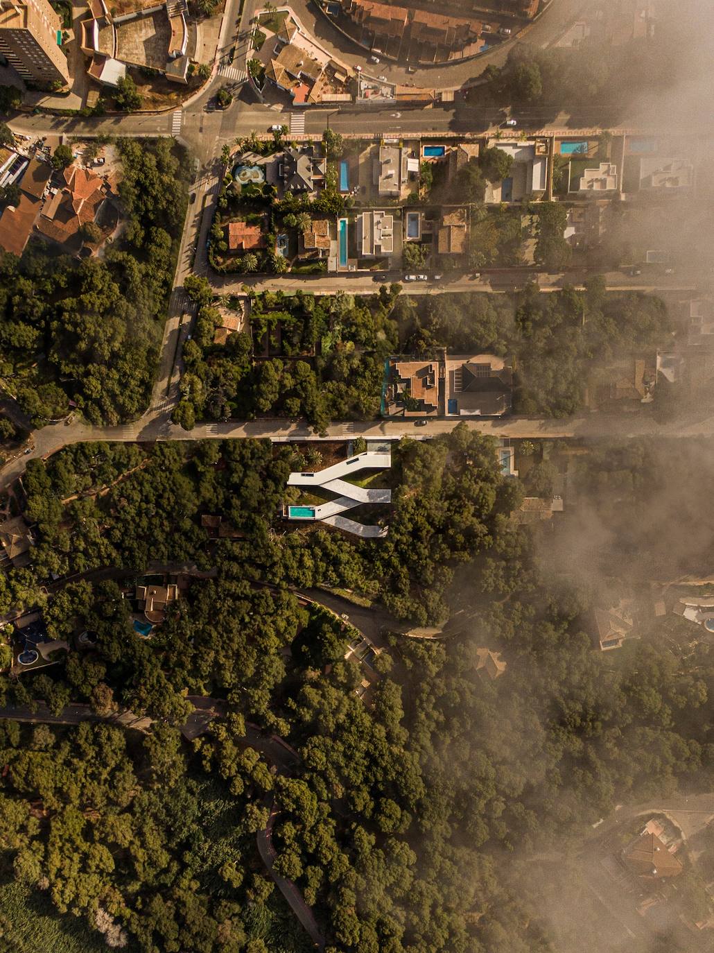 Casa Sabater, la vivienda que simula la subida a una ermita