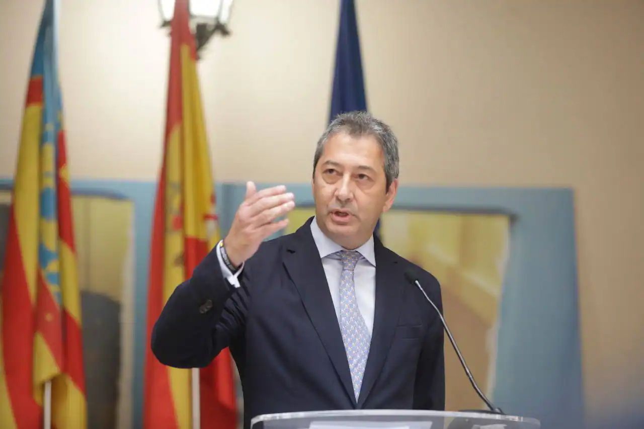 Vicente Barrera, vicepresidente primero del Consell y conseller de Cultura.