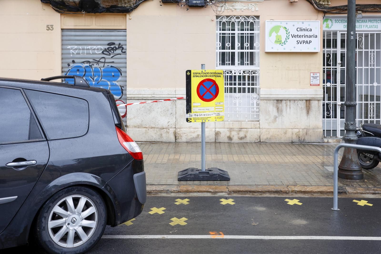 La supermanzana de la Petxina gana 27 plazas de aparcamiento