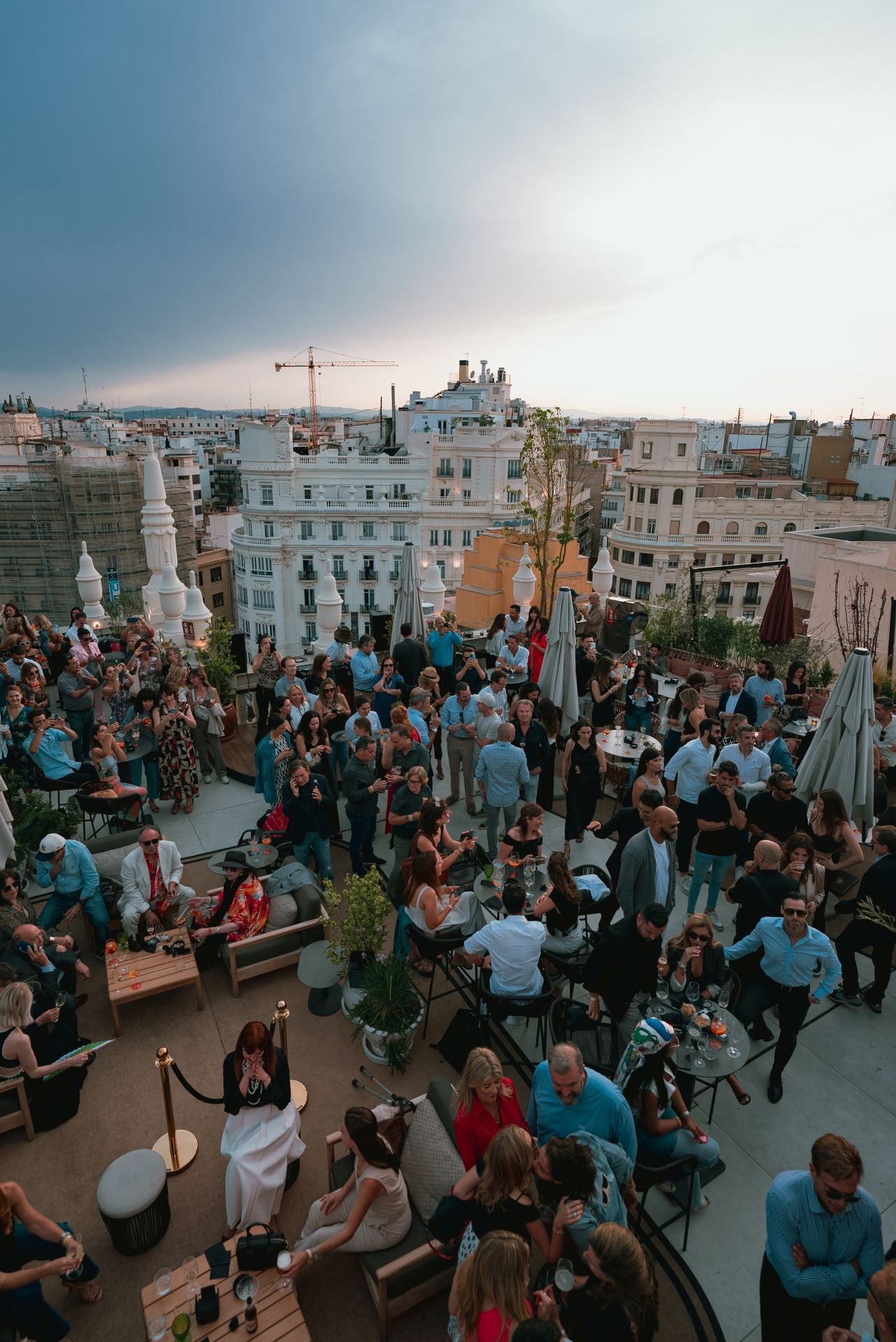 La terraza del Ateneo se ha convertido en uno de los lugares de moda de la ciudad