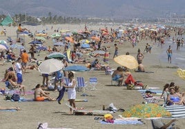 Imagen de archivo de la Playa del Gurugú en Castellón.