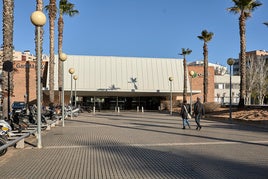 Estación de Renfe en Gandia.