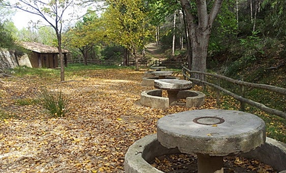 Área recreativa Font de Gamellons de Ontinyent.