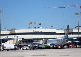 Imagen de archivo del aeropuerto de Manises, Valencia.