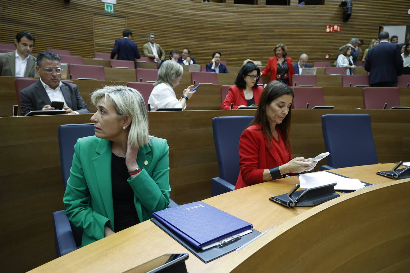 La sesión de control a Mazón en Les Corts, en imágenes