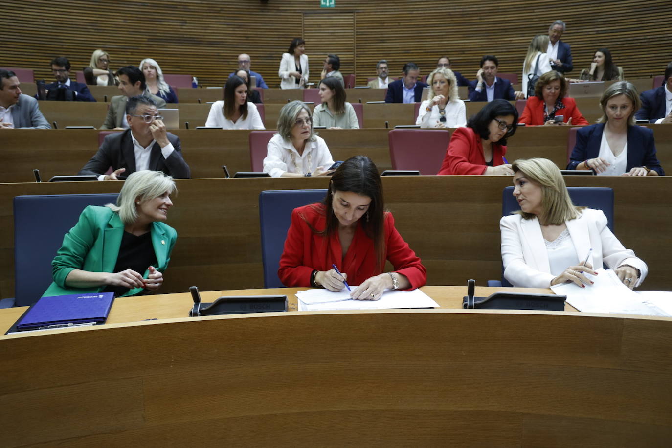 La sesión de control a Mazón en Les Corts, en imágenes