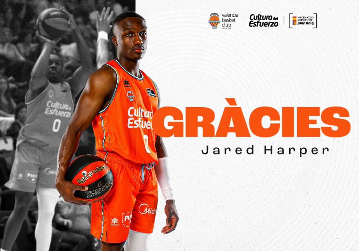 Imagen de despedida de Jared Harper.