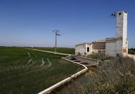 'El tancat de l'Estell', una de las casetas con motor de la Albufera.