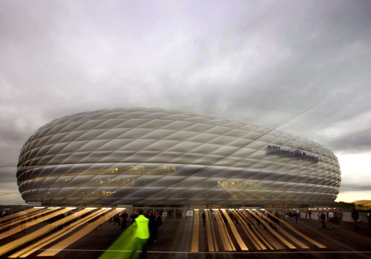 Imagen de archivo del Allianz Arena, escenario de la inauguración de la Eurocopa 2024.