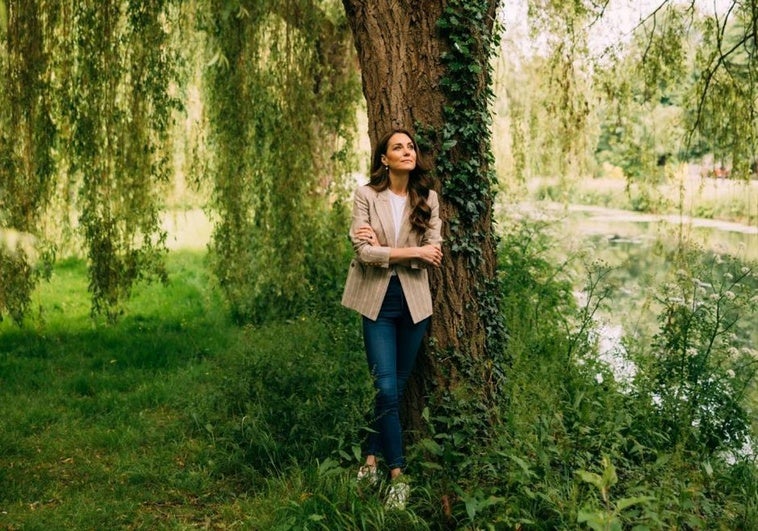 Fotografía de kate Middleton difundida por Kensington Palace.