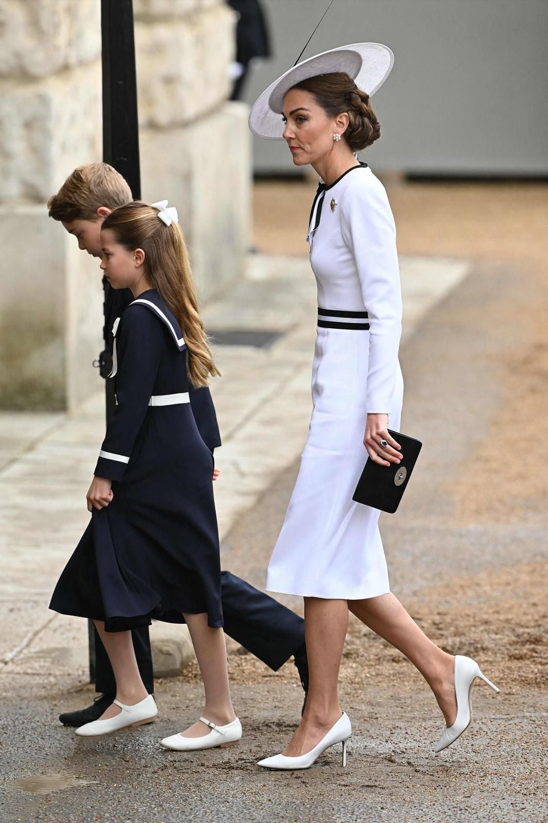 Kate Middleton reaparece en el Trooping the Colour