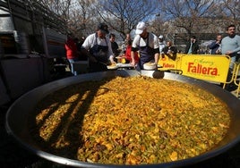 Paella gigante, en una imagen de archivo.