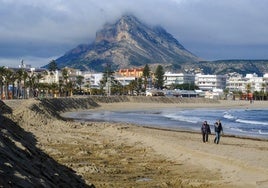 Playa del Arenal en Jávea.