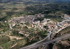 Vista aérea de Soneja, en una imagen de archivo.