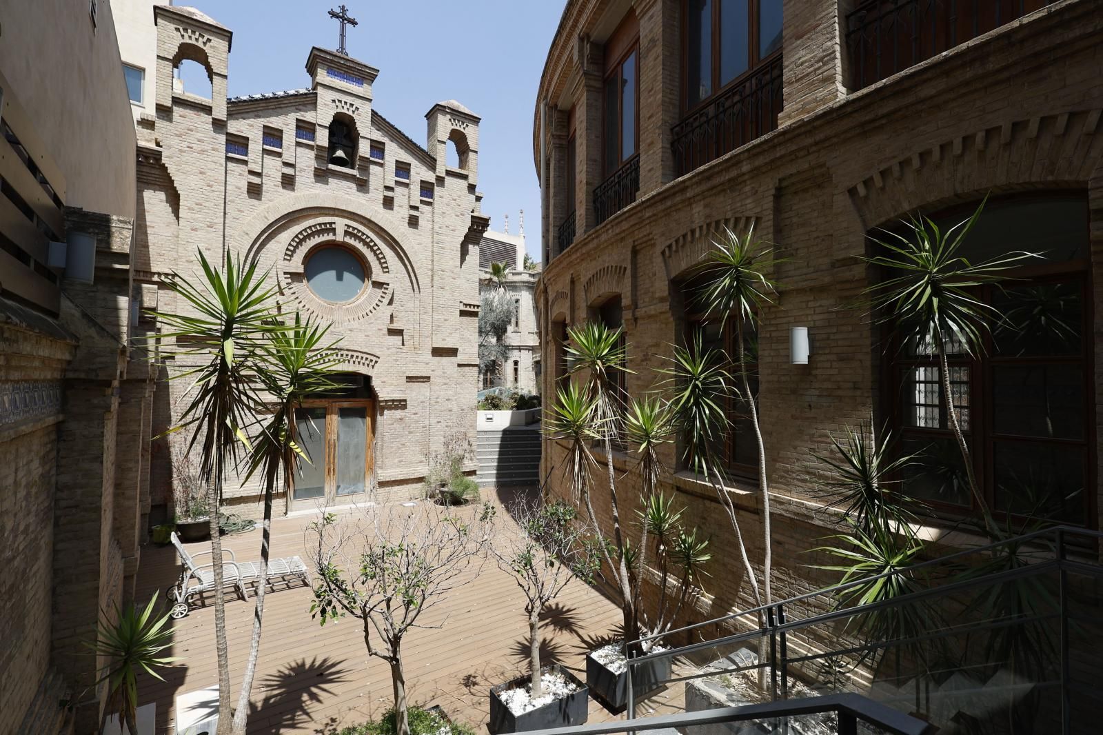 Estado actual del balneario de La Alameda tras dos años fuera de uso