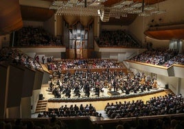 Concierto de la Orquesta de Valencia en la reapertura del Palau.