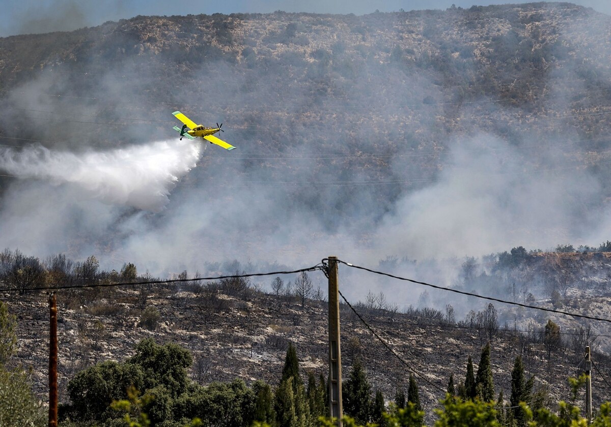 El comienzo de la década más negra en incendios forestales en la Comunitat Valenciana