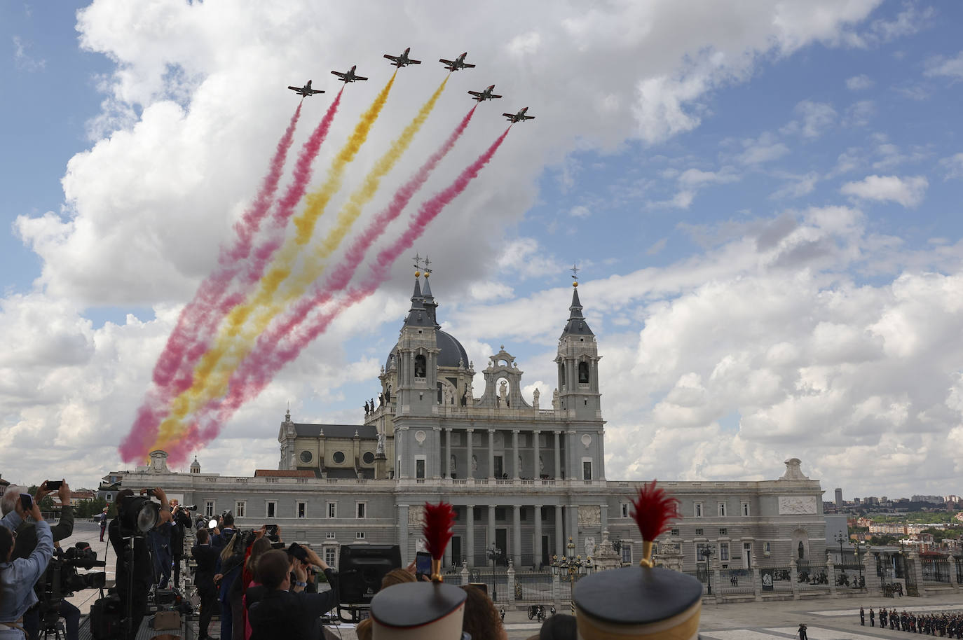 Las mejores imágenes del Relevo Solemne de la Guardia Real