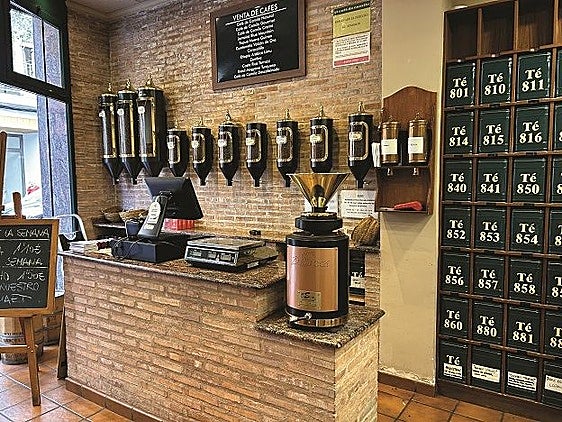 El sabor del café recién tostado