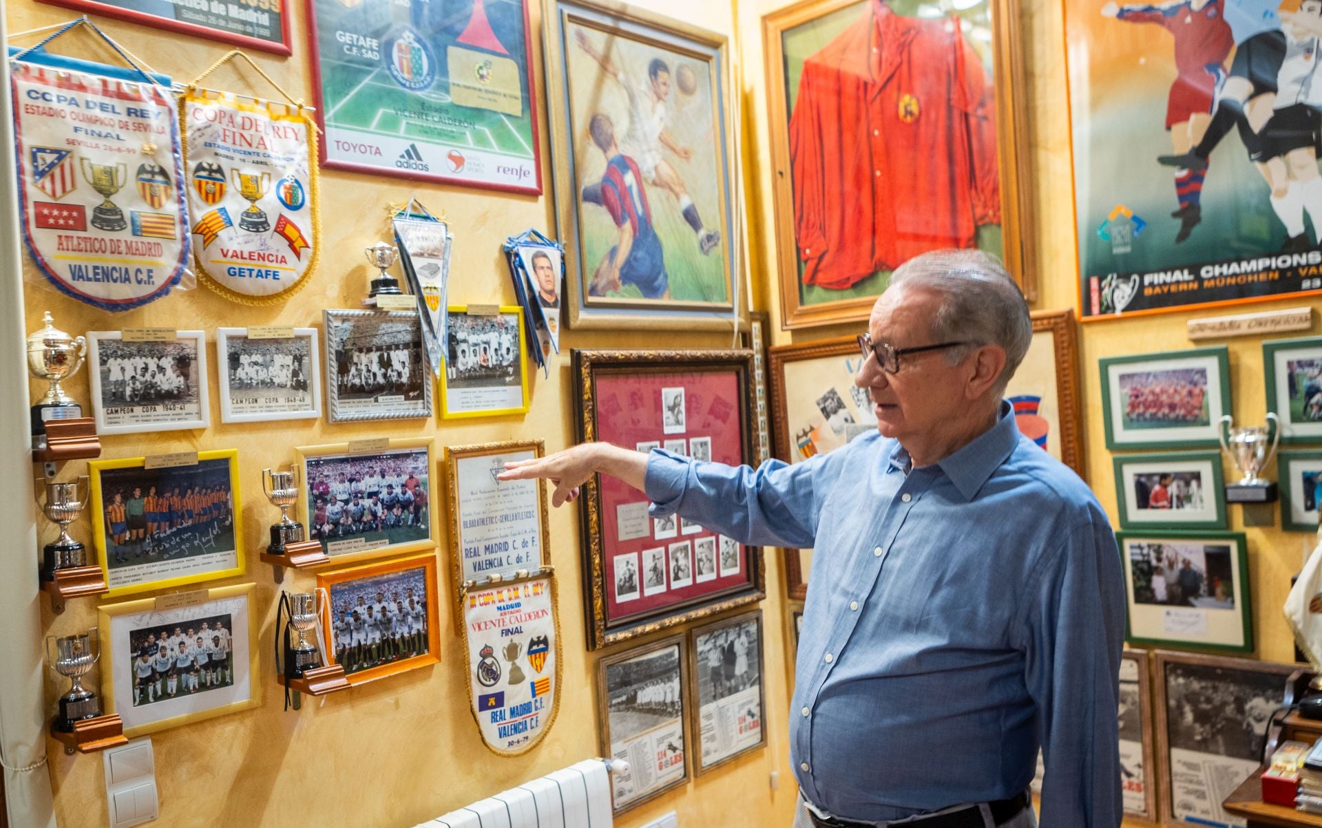 Un museo del Valencia CF en casa