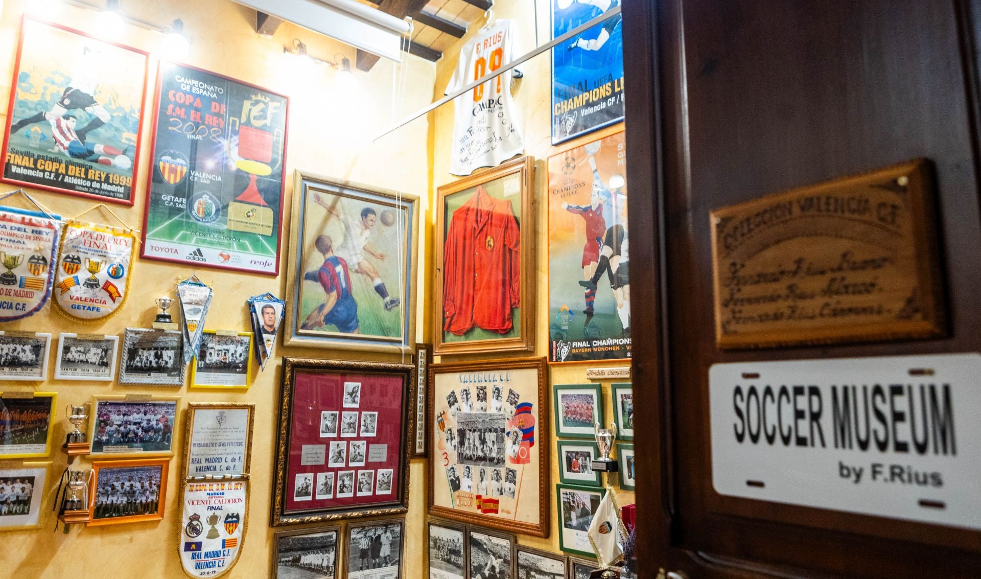 Un museo del Valencia CF en casa