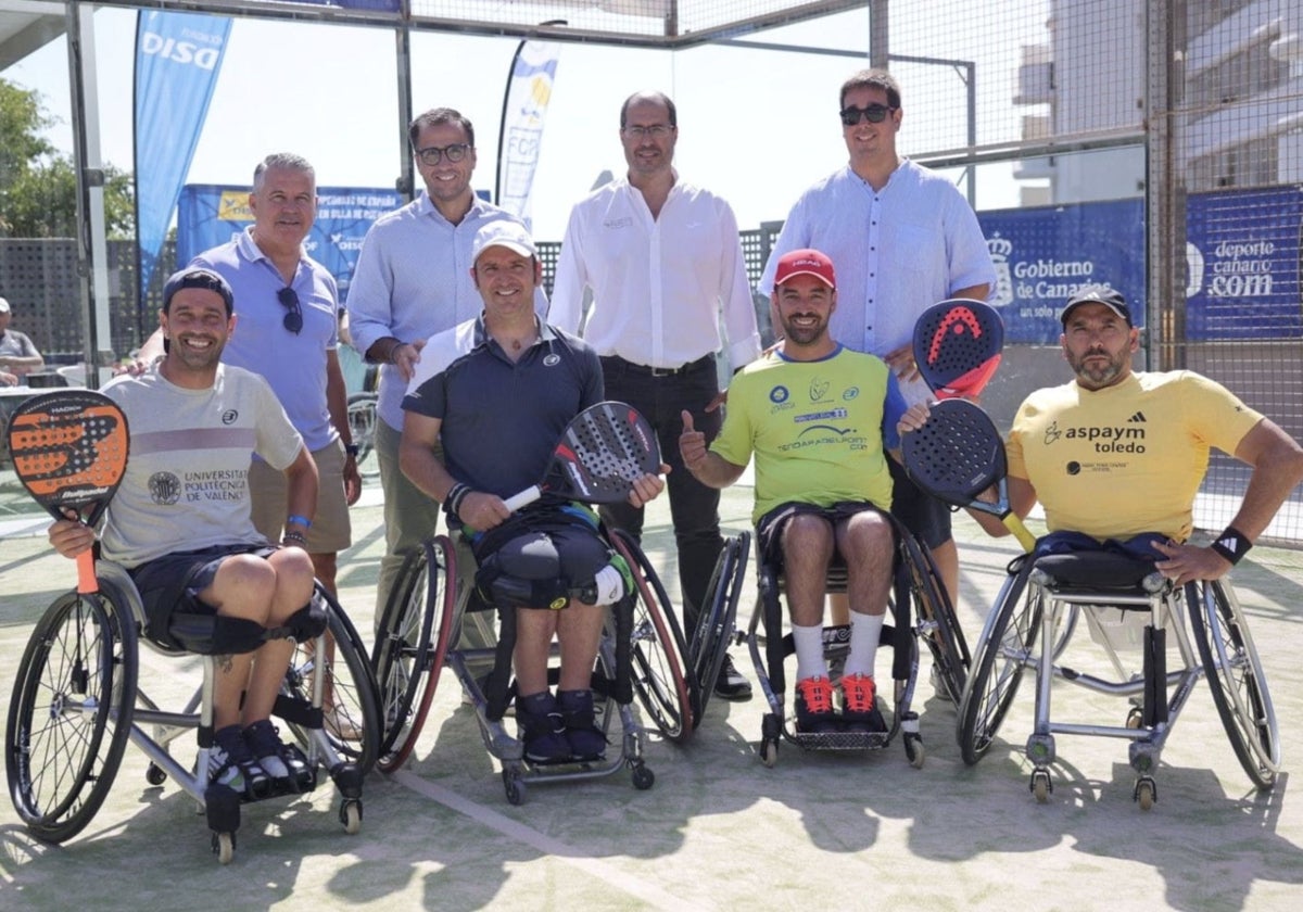 Representantes de la UPV IN durante el Campeonato de España.