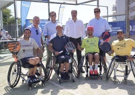 Representantes de la UPV IN durante el Campeonato de España.