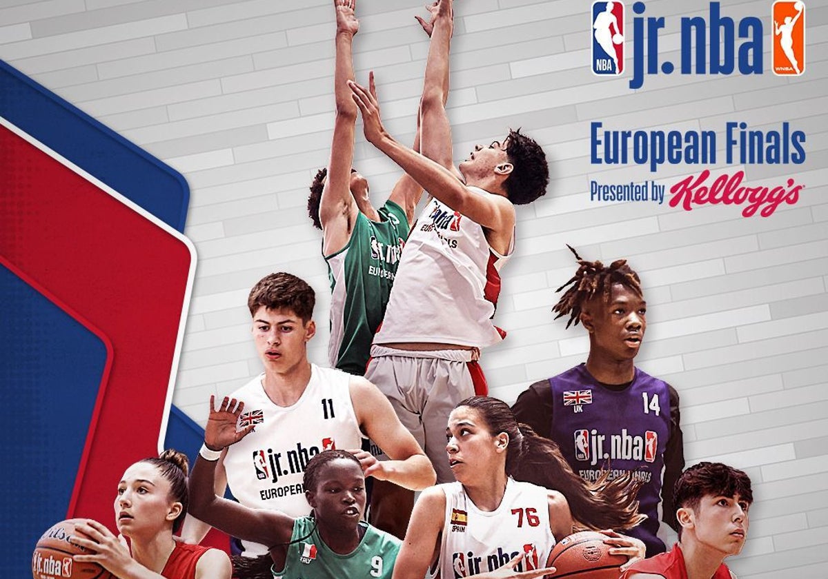 Presentación Jr. NBA European Finals.