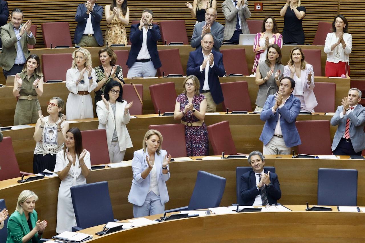 La sesión de control a Mazón en Les Corts, en imágenes