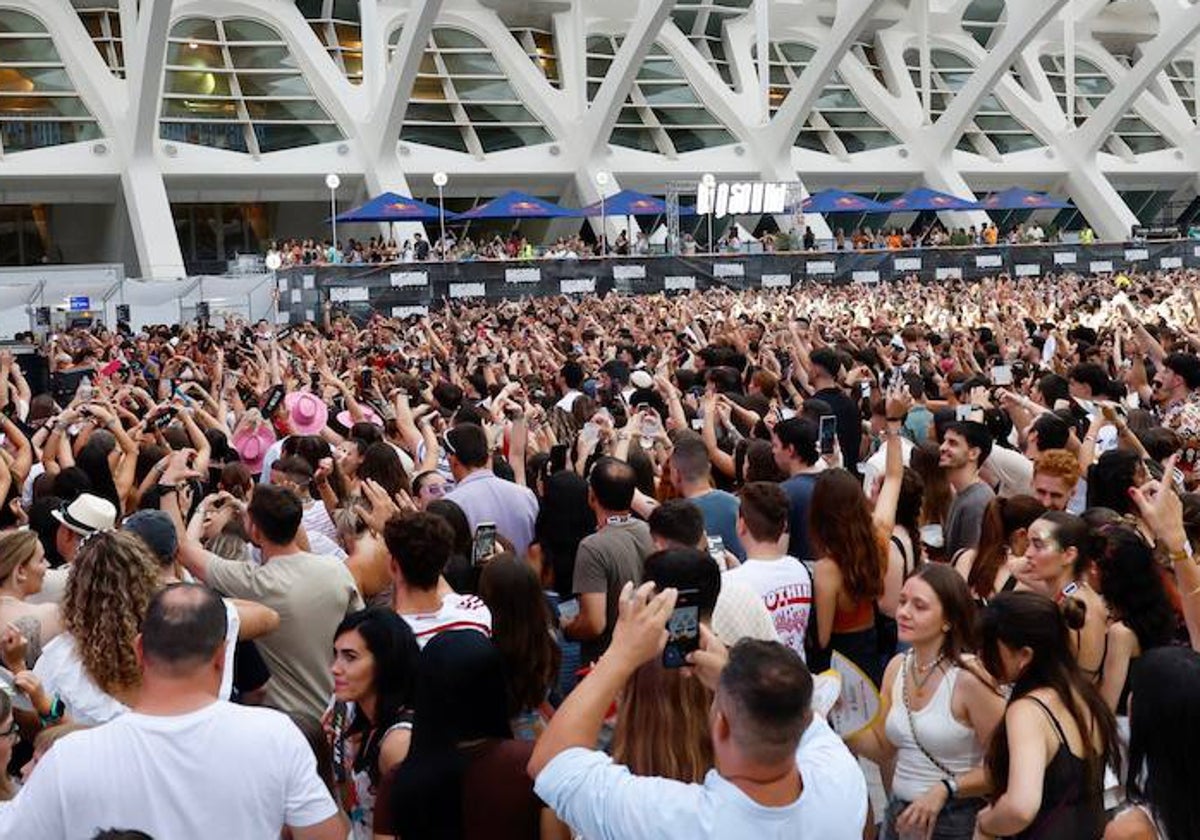 Ambiente en la primera cita de festival Bigsound.