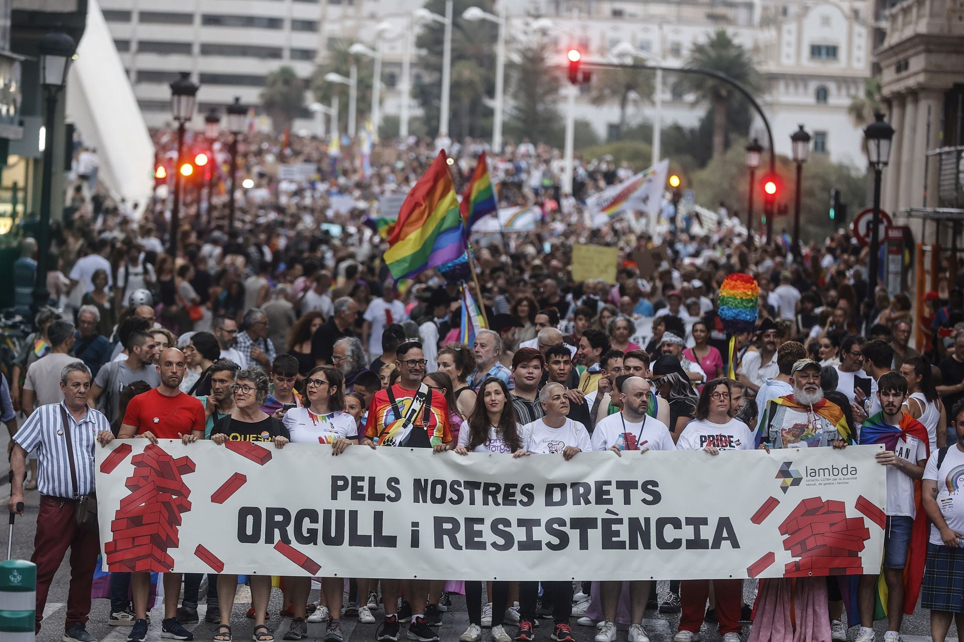 Manifestación del Orgullo LGTBI en Valencia