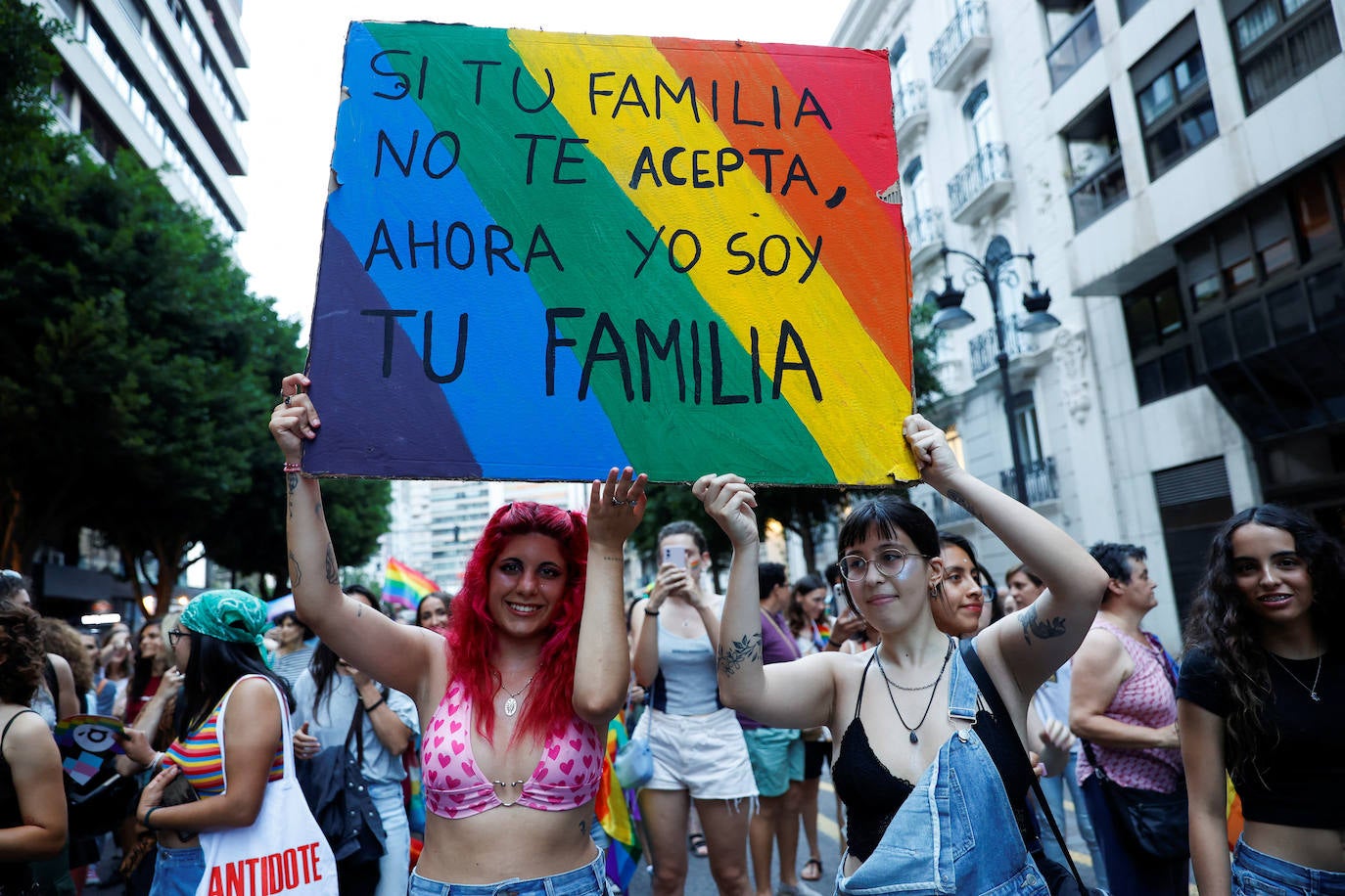 Manifestación del Orgullo LGTBI en Valencia