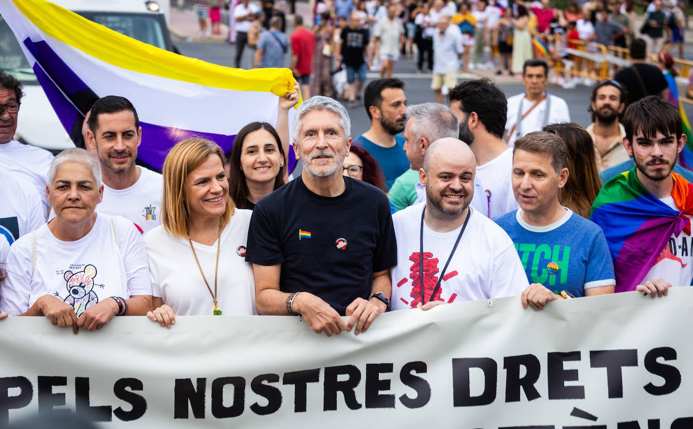 Manifestación del Orgullo LGTBI en Valencia