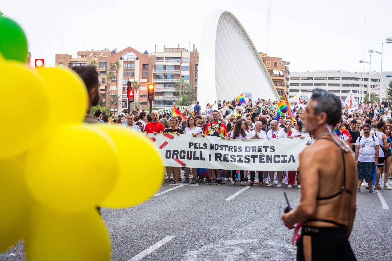 Manifestación del Orgullo LGTBI en Valencia