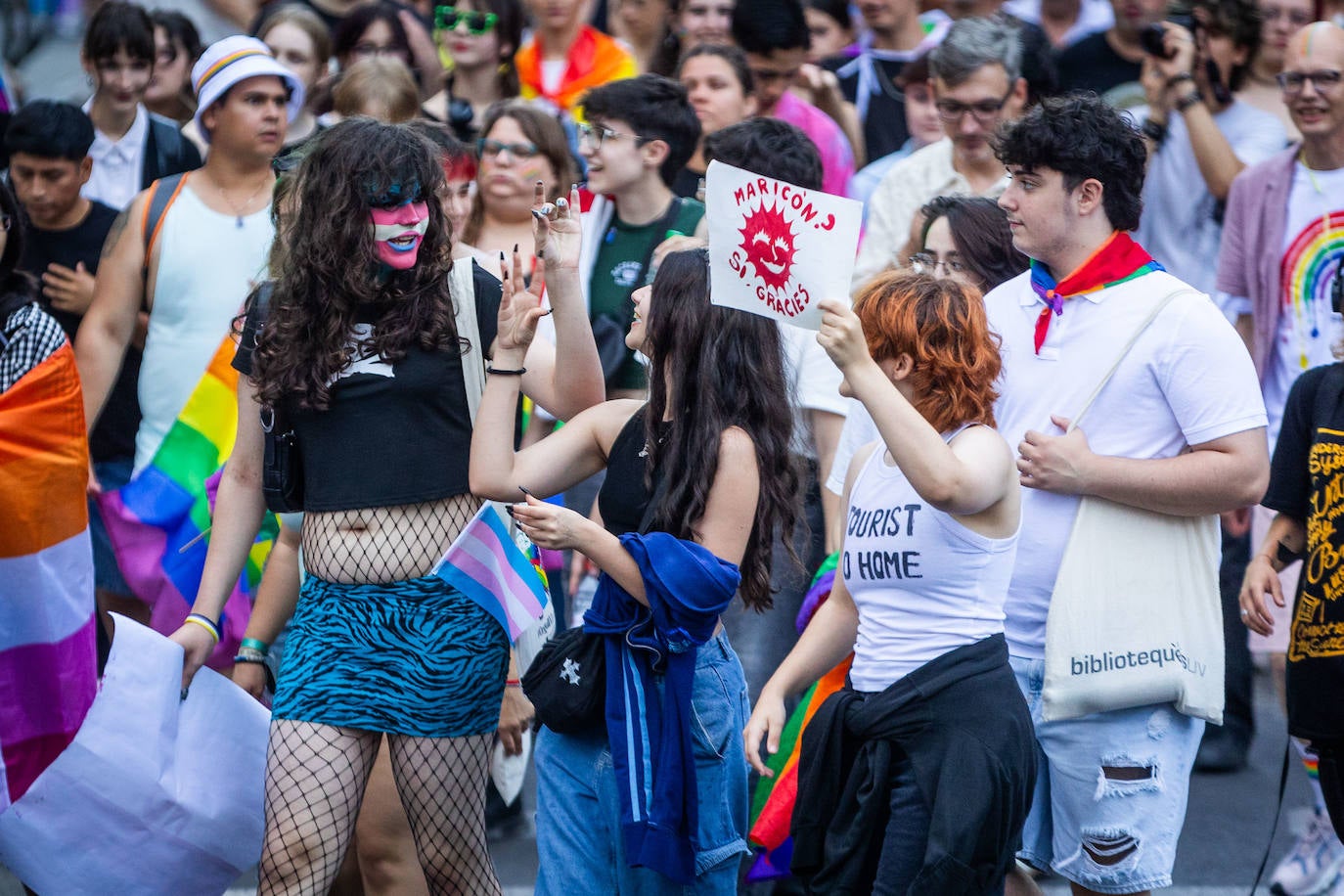 Manifestación del Orgullo LGTBI en Valencia