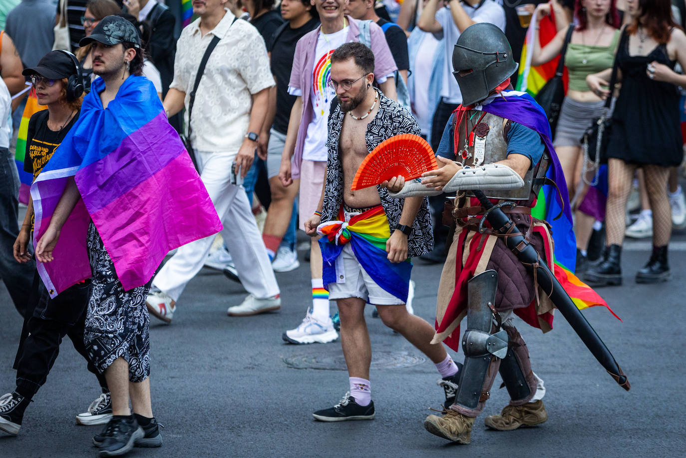 Manifestación del Orgullo LGTBI en Valencia