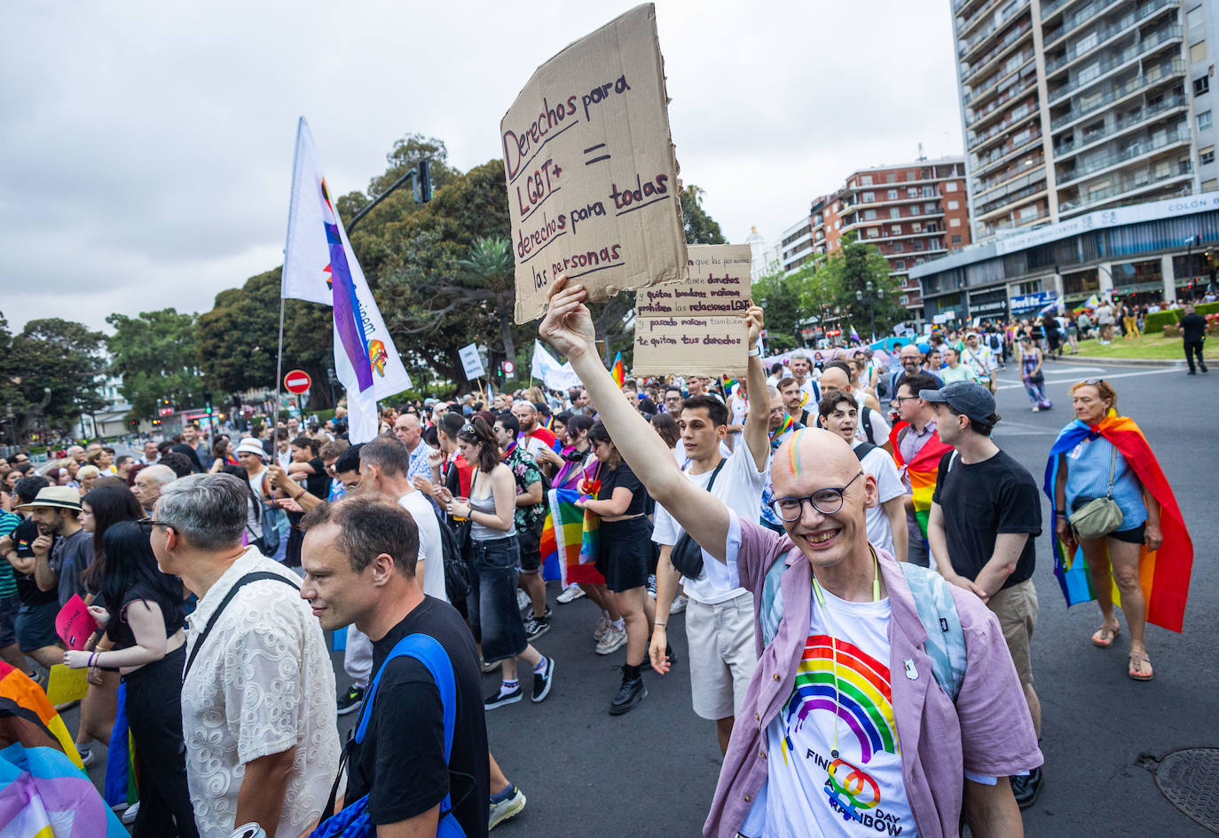 Manifestación del Orgullo LGTBI en Valencia