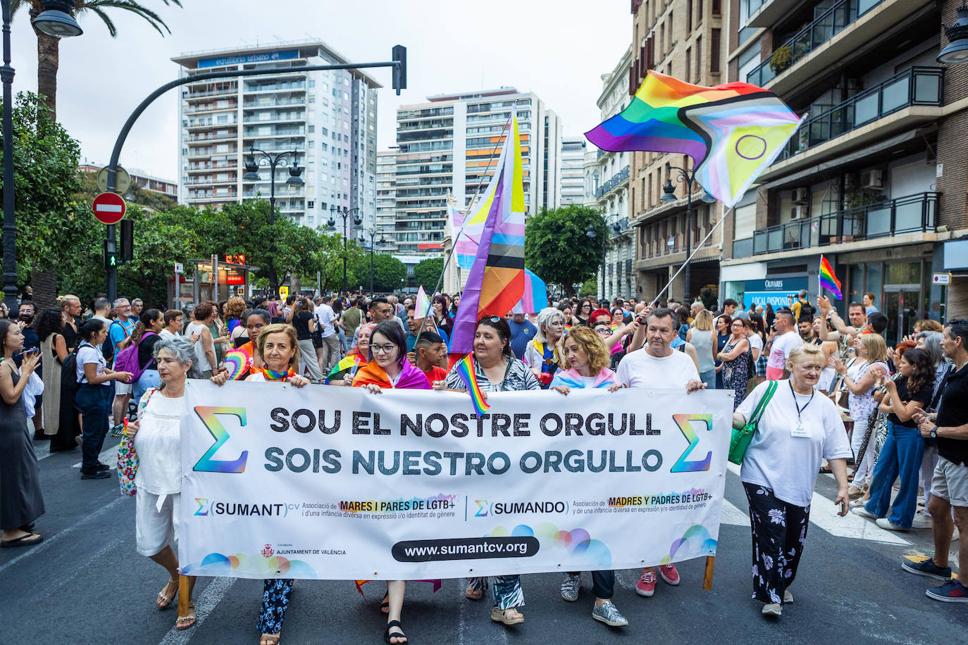 Manifestación del Orgullo LGTBI en Valencia