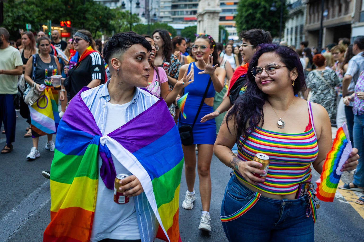 Manifestación del Orgullo LGTBI en Valencia