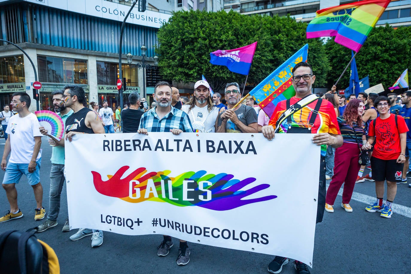 Manifestación del Orgullo LGTBI en Valencia