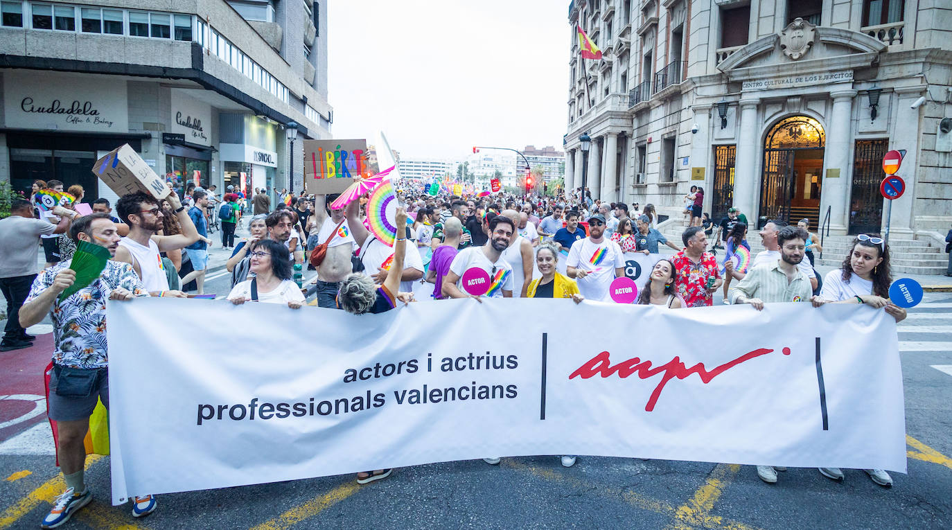 Manifestación del Orgullo LGTBI en Valencia