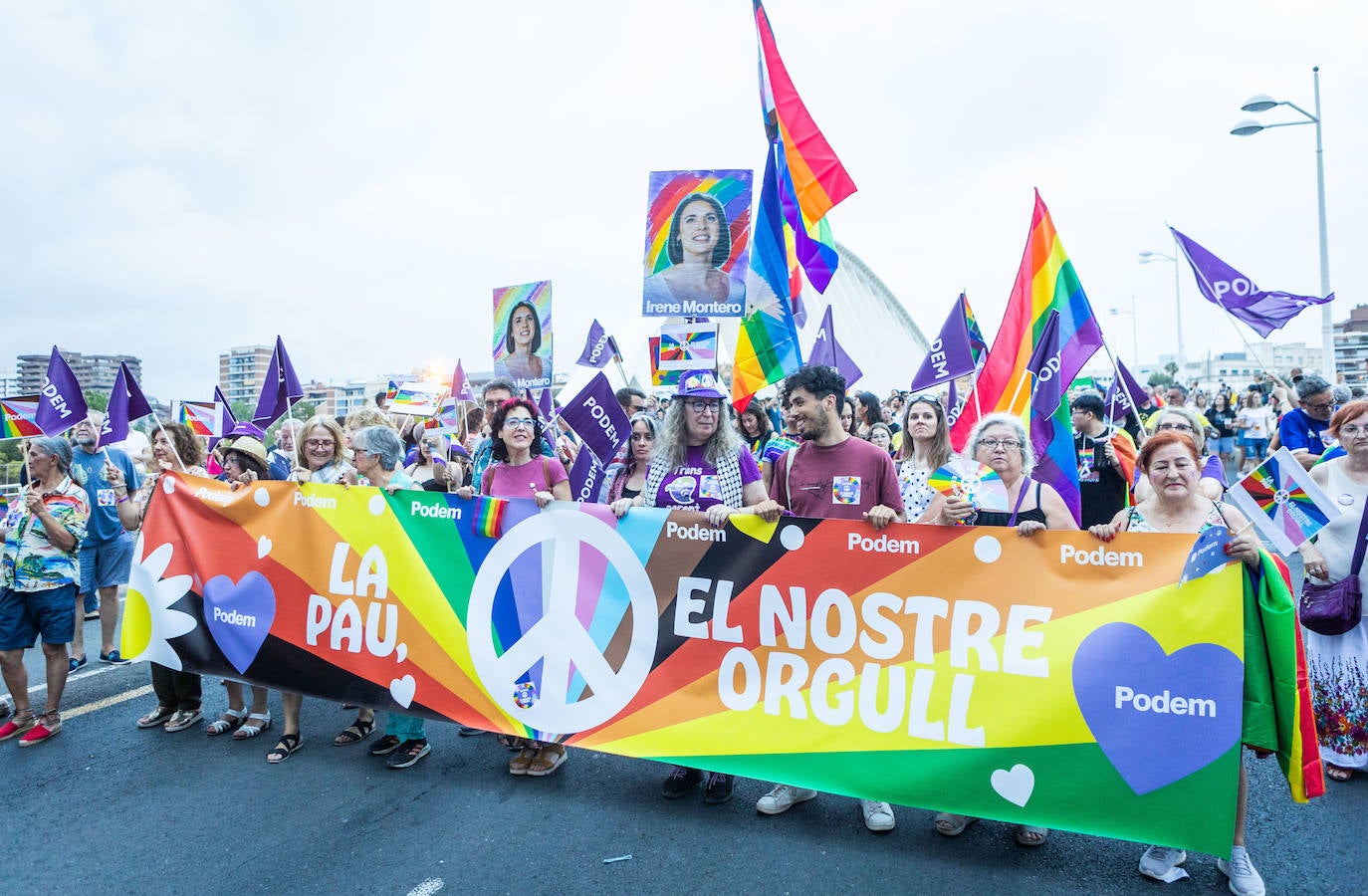 Manifestación del Orgullo LGTBI en Valencia