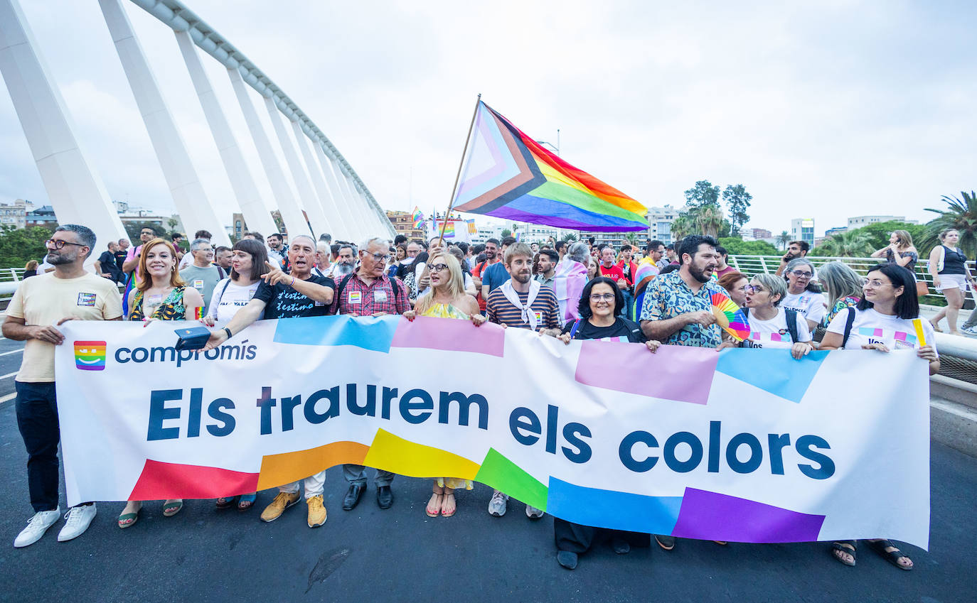 Manifestación del Orgullo LGTBI en Valencia